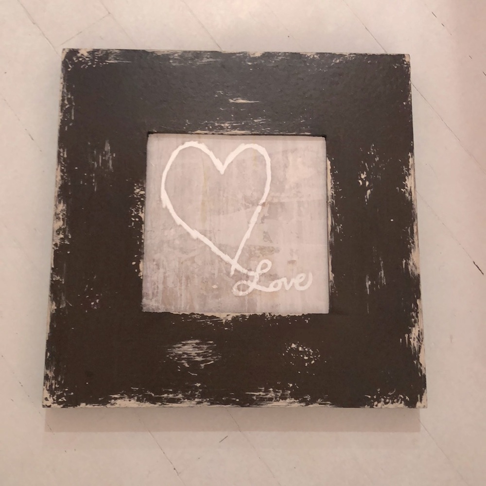 Farmhouse Rustic Wooden “Love” Wall Decor